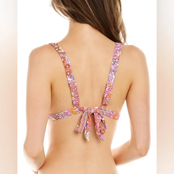 Jessica Simpson Flower Child Retro Bikini Bottom - Picture 2 of 3